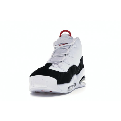 Кроссы Nike Air Max Uptempo 95 White Red Black - мужская сетка размеров