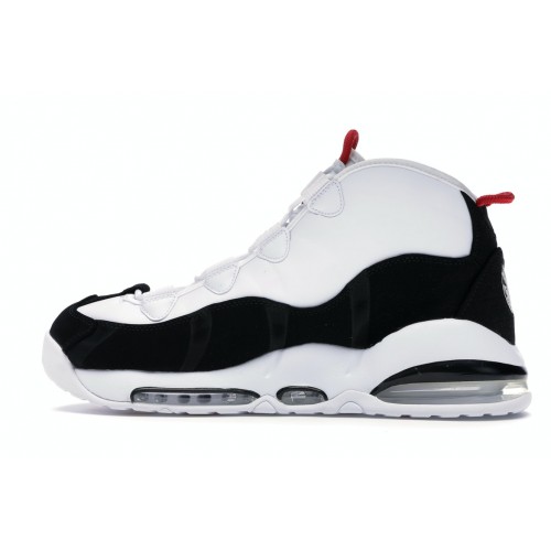 Кроссы Nike Air Max Uptempo 95 White Red Black - мужская сетка размеров