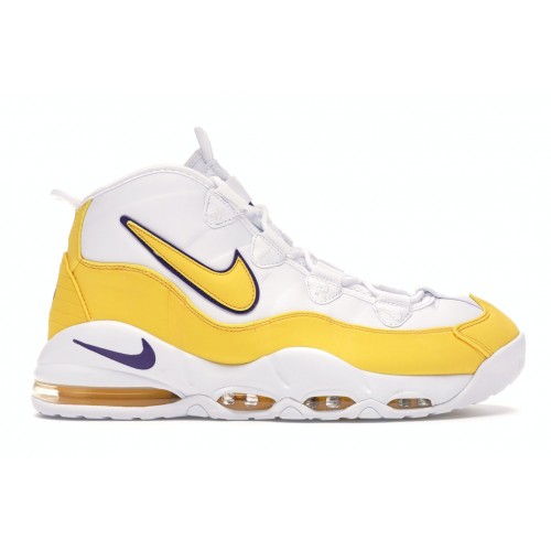 Кроссы Nike Air Max Uptempo 95 Lakers - мужская сетка размеров