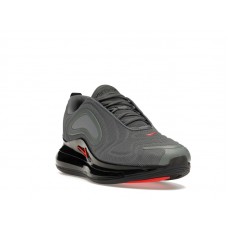 Nike Air Max 720 Cool Grey Bright Crimson Black