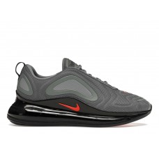 Кроссовки Nike Air Max 720 Cool Grey Bright Crimson Black