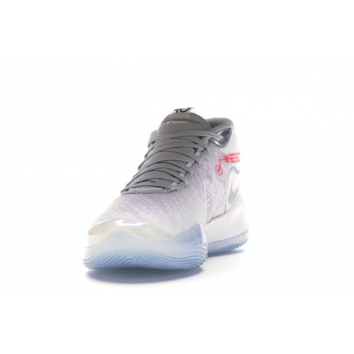 Кроссы Nike KD 12 White Wolf Grey - мужская сетка размеров
