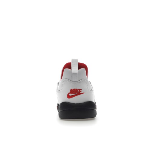 Кроссы Jordan 5 Retro Little Flex White Black University Red (PS) - детская сетка размеров