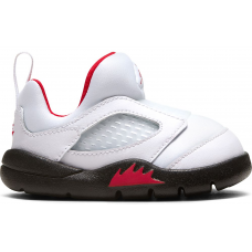 Кроссовки для малыша Jordan 5 Retro Little Flex White Black University Red (TD)
