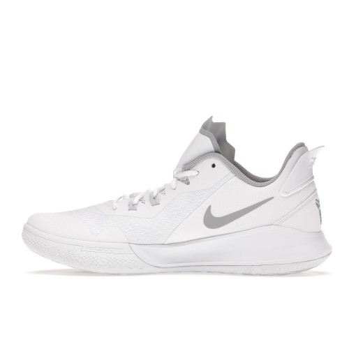 Кроссы Nike Mamba Fury White Wolf Grey - мужская сетка размеров