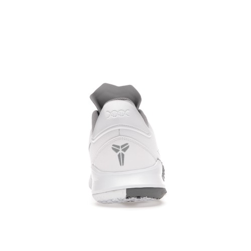 Кроссы Nike Mamba Fury White Wolf Grey - мужская сетка размеров