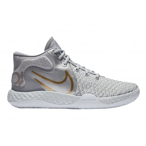 Кроссы Nike KD Trey 5 VIII Metallic Silver Gold - мужская сетка размеров