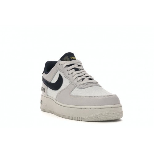 Кроссы Nike Air Force 1 Low Gore-Tex White Sail Black - мужская сетка размеров
