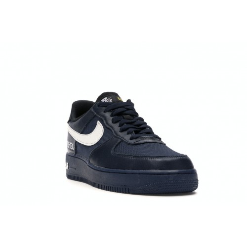 Кроссы Nike Air Force 1 Low Gore-Tex Obsidian - мужская сетка размеров