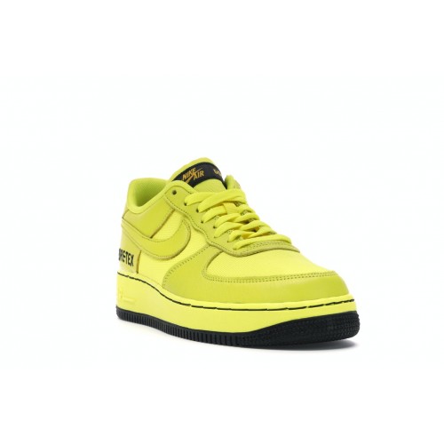 Кроссы Nike Air Force 1 Low Gore-Tex Dynamic Yellow - мужская сетка размеров