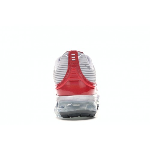 Кроссы Nike Air VaporMax 360 OG Grey Red - мужская сетка размеров