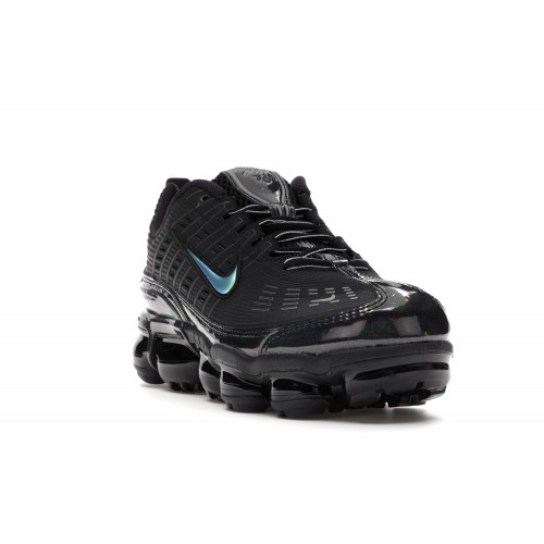 Кроссы Nike Air VaporMax 360 Black Metallic Silver (W) - женская сетка размеров