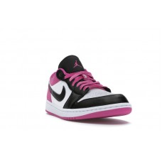 Jordan 1 Low Black Active Fuchsia