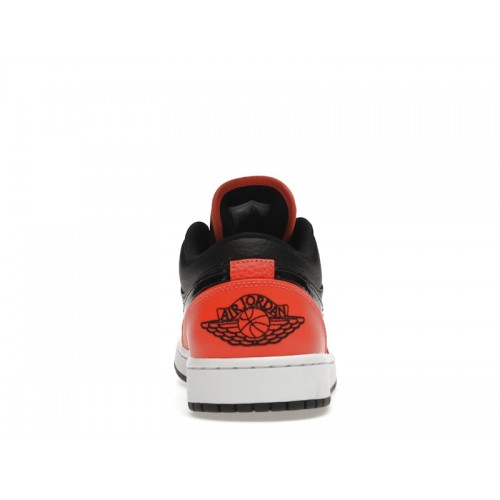 Air Jordan 1 Low SE Black Turf Orange - мужская сетка размеров
