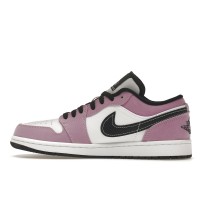 Jordan 1 Low SE Violet Shock White Black