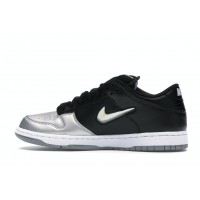 Кроссовки Nike SB Dunk Low Supreme Jewel Swoosh Silver