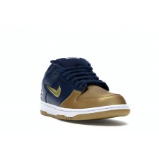Кроссовки Nike SB Dunk Low Supreme Jewel Swoosh Gold