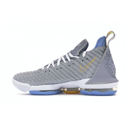 Кроссы Nike LeBron 16 MPLS Lakers - мужская сетка размеров