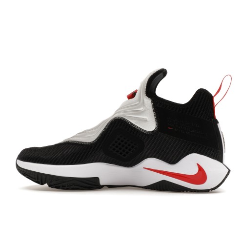 Кроссы Nike LeBron Soldier 14 Black White - мужская сетка размеров