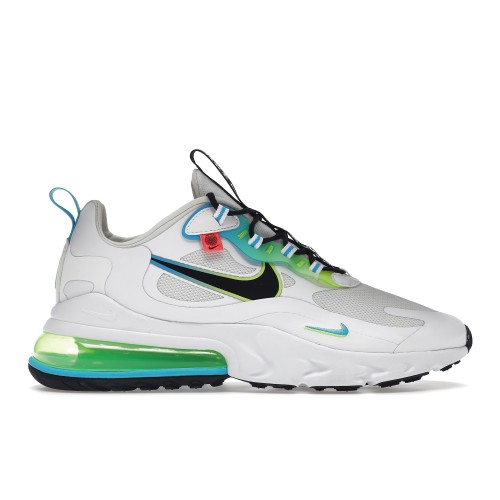 Кроссы Nike Air Max 270 React Worldwide Pack White - мужская сетка размеров