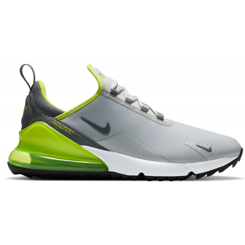 Кроссы Nike Air Max 270 Golf Grey Volt - мужская сетка размеров