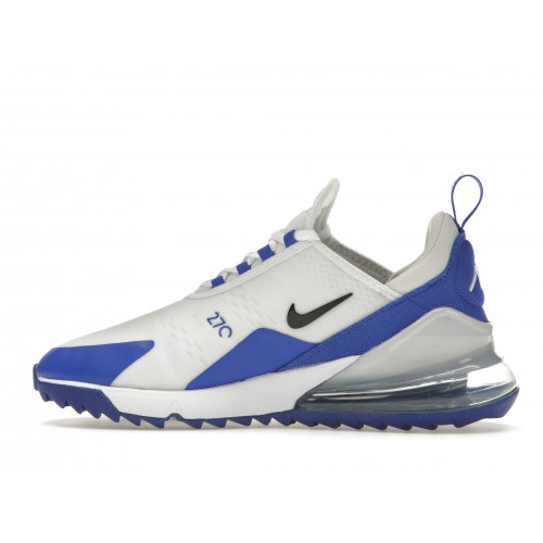 Кроссы Nike Air Max 270 G White Racer Blue - мужская сетка размеров