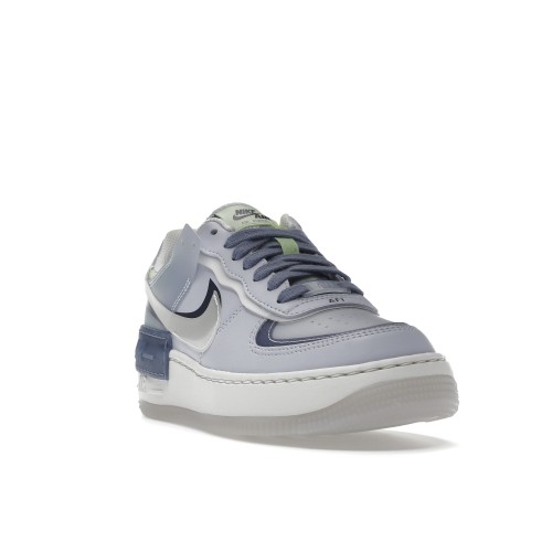 Кроссы Nike Air Force 1 Low Shadow Ghost World Indigo (W) - женская сетка размеров