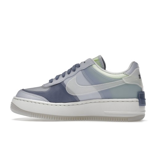 Кроссы Nike Air Force 1 Low Shadow Ghost World Indigo (W) - женская сетка размеров