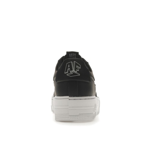 Кроссы Nike Air Force 1 Pixel Black White (W) - женская сетка размеров
