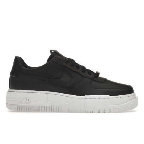 Кроссы Nike Air Force 1 Pixel Black White (W) - женская сетка размеров