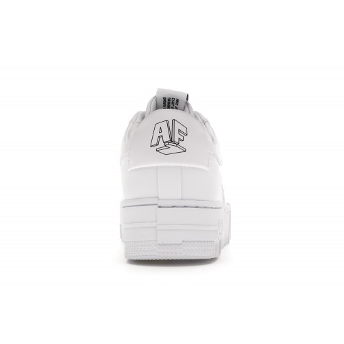 Кроссы Nike Air Force 1 Low Pixel White (W) - женская сетка размеров