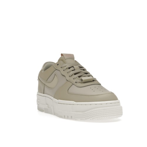 Кроссы Nike Air Force 1 Low Pixel Stone Bone Summit White (W) - женская сетка размеров