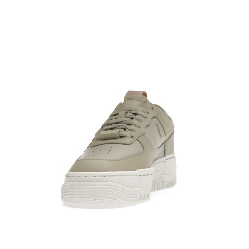 Кроссы Nike Air Force 1 Low Pixel Stone Bone Summit White (W) - женская сетка размеров
