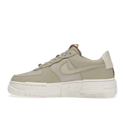 Кроссы Nike Air Force 1 Low Pixel Stone Bone Summit White (W) - женская сетка размеров