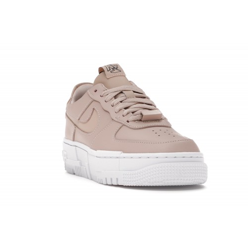 Кроссы Nike Air Force 1 Low Pixel Particle Beige (W) - женская сетка размеров