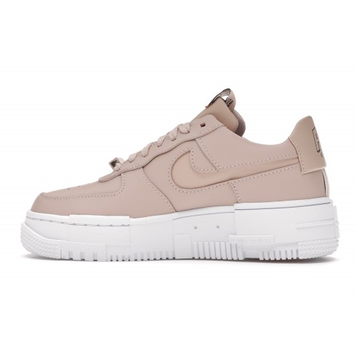 Кроссы Nike Air Force 1 Low Pixel Particle Beige (W) - женская сетка размеров