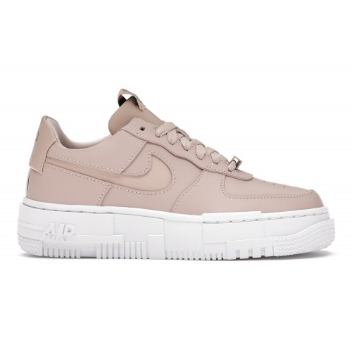 Кроссы Nike Air Force 1 Low Pixel Particle Beige (W) - женская сетка размеров