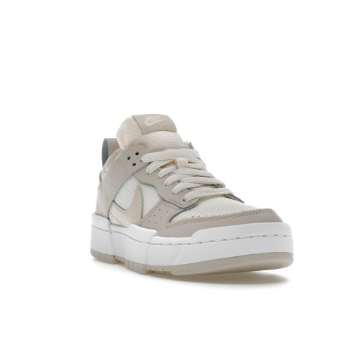 Кроссы Nike Dunk Low Disrupt Sail Desert Sand (W) - женская сетка размеров