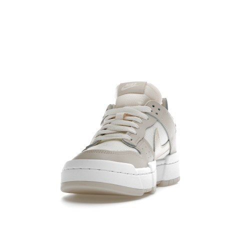 Кроссы Nike Dunk Low Disrupt Sail Desert Sand (W) - женская сетка размеров