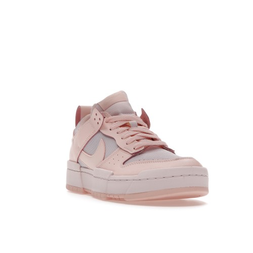 Кроссы Nike Dunk Low Disrupt Light Soft Pink (W) - женская сетка размеров