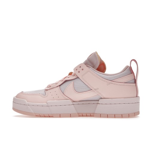 Кроссы Nike Dunk Low Disrupt Light Soft Pink (W) - женская сетка размеров