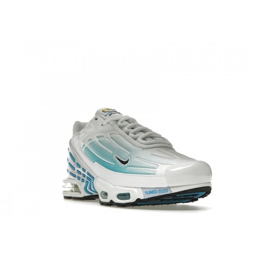 Кроссы Nike Air Max Plus 3 Laser Blue - мужская сетка размеров