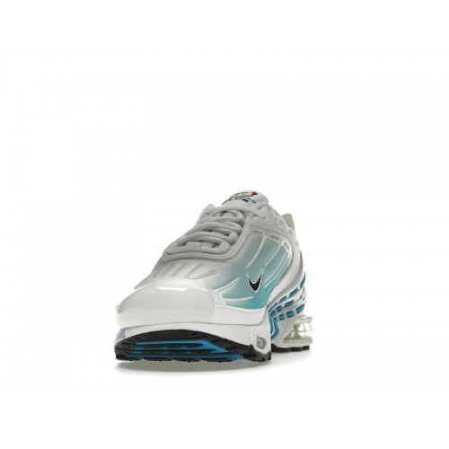 Кроссы Nike Air Max Plus 3 Laser Blue - мужская сетка размеров