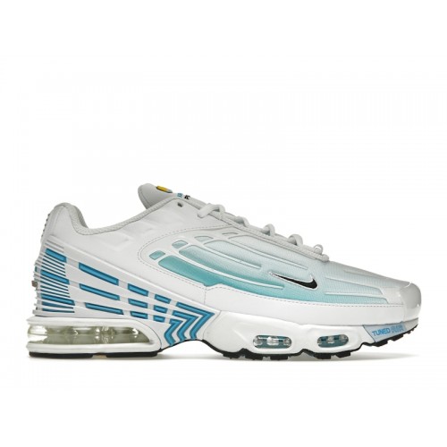 Кроссы Nike Air Max Plus 3 Laser Blue - мужская сетка размеров