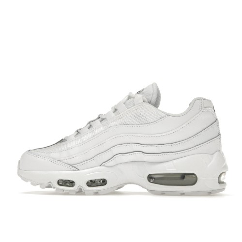 Кроссы Nike Air Max 95 Essential White Black (W) - женская сетка размеров