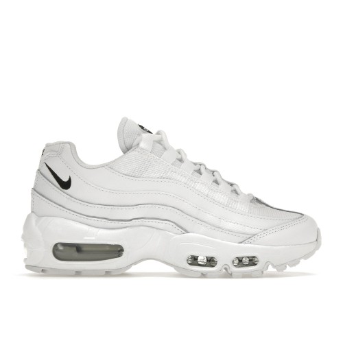 Кроссы Nike Air Max 95 Essential White Black (W) - женская сетка размеров