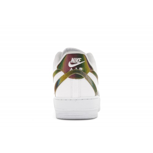 Кроссы Nike Air Force 1 Low Misplaced Swooshes White Multi - мужская сетка размеров