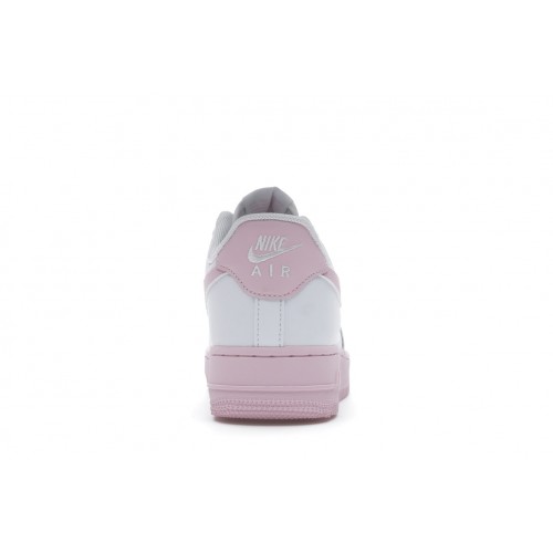 Кроссы Nike Air Force 1 Low White Pink Foam - мужская сетка размеров
