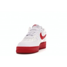 Кроссовки Nike Air Force 1 Low White Red Midsole