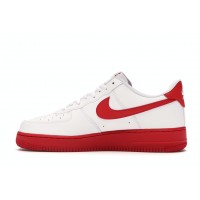 Кроссовки Nike Air Force 1 Low White Red Midsole